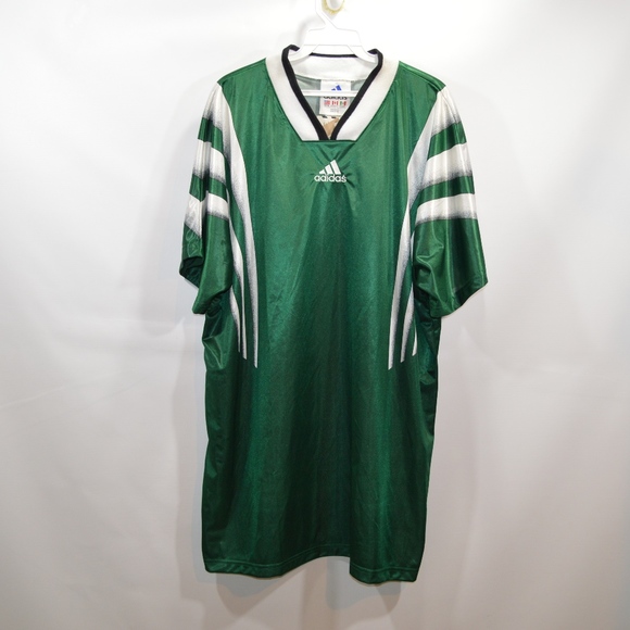 adidas green soccer jersey